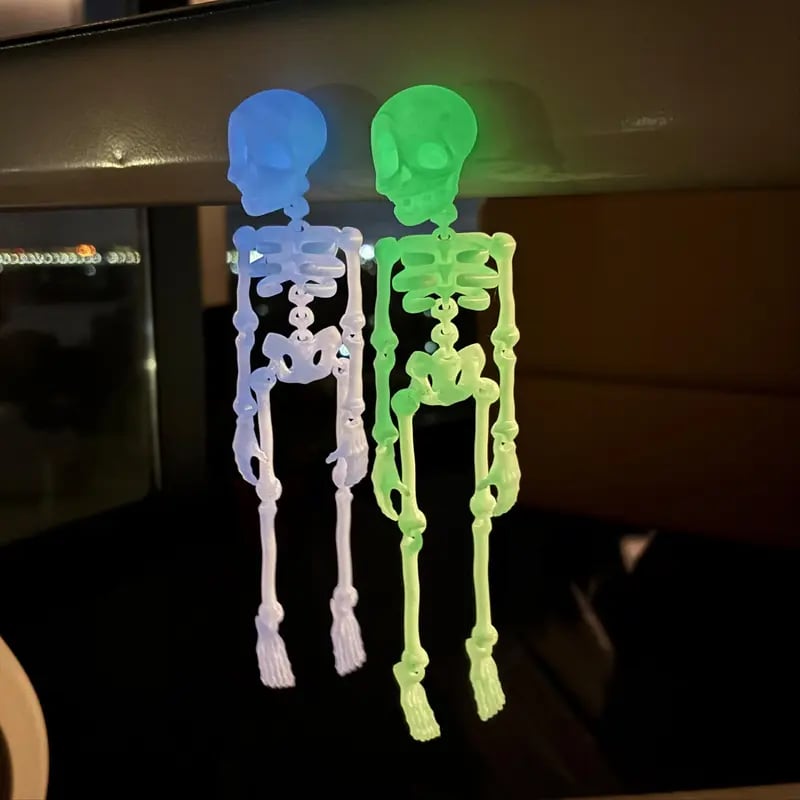 ๐3D Printed Vintage Skeleton Magnetic Figurine ๐