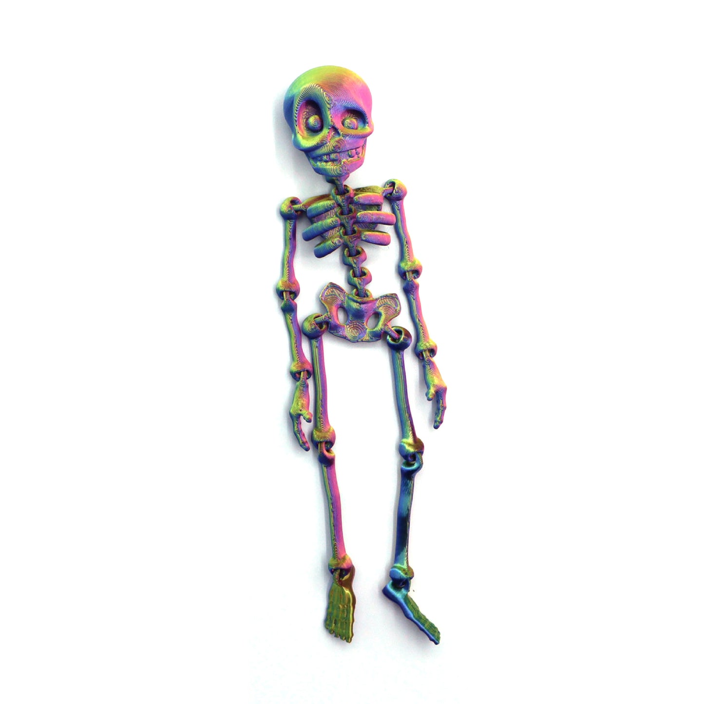 ๐3D Printed Vintage Skeleton Magnetic Figurine ๐