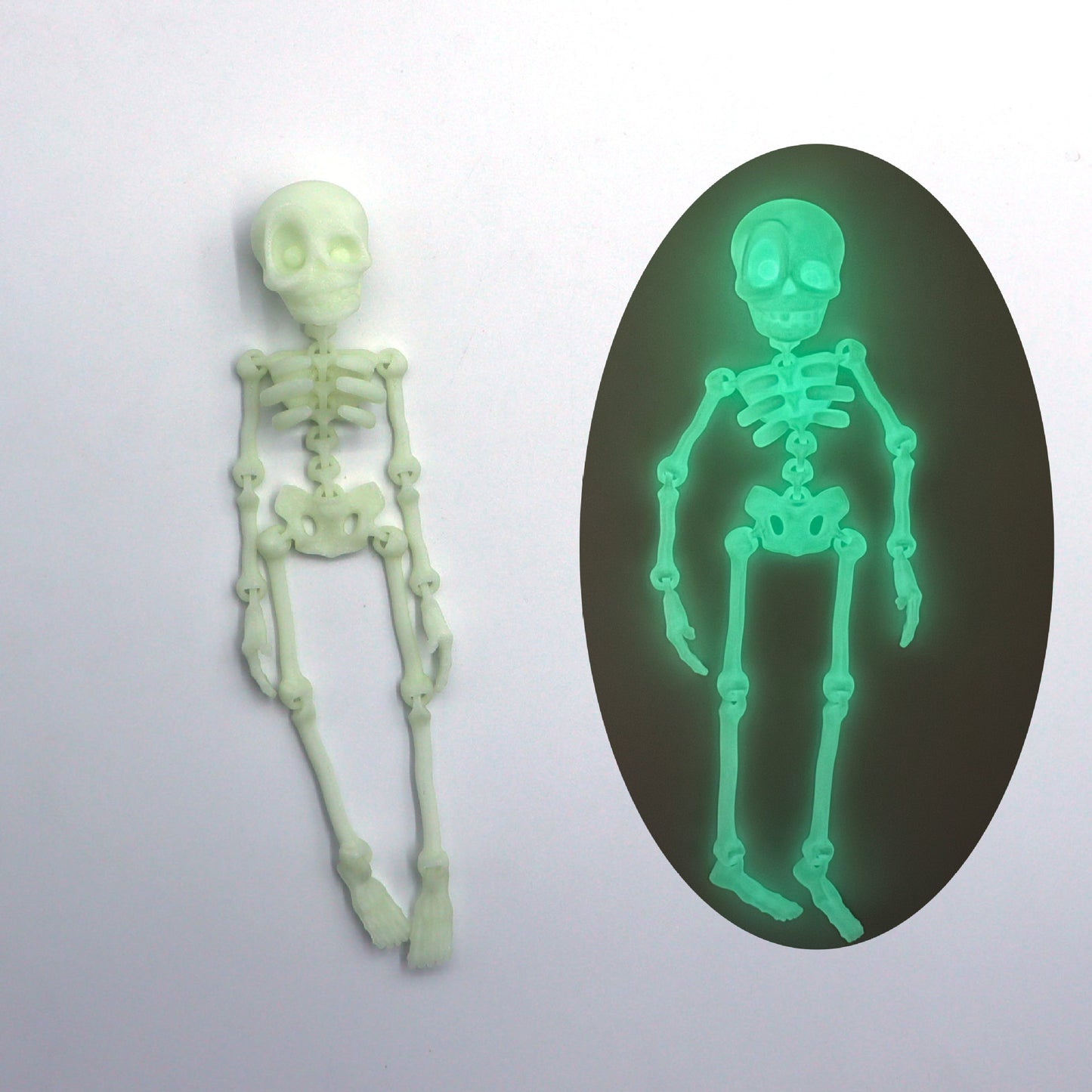 ๐3D Printed Vintage Skeleton Magnetic Figurine ๐