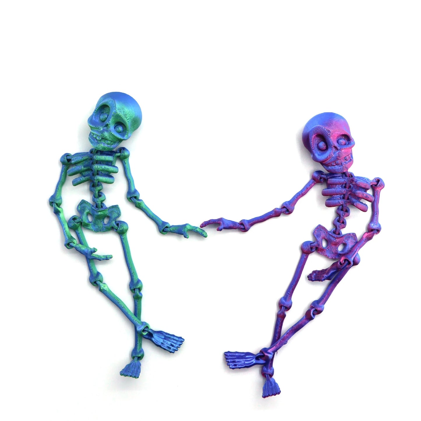 ๐3D Printed Vintage Skeleton Magnetic Figurine ๐