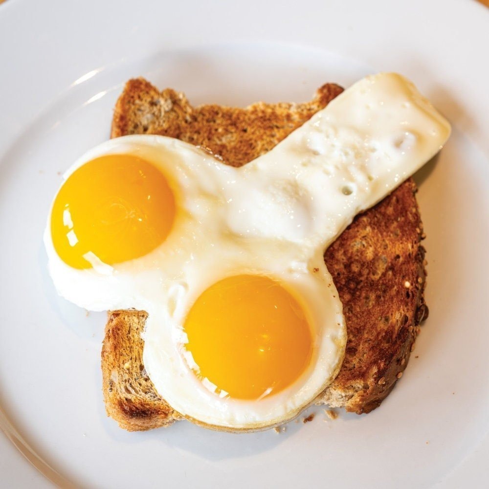 FUNNY MIDDLE FINGER EGG MOLD