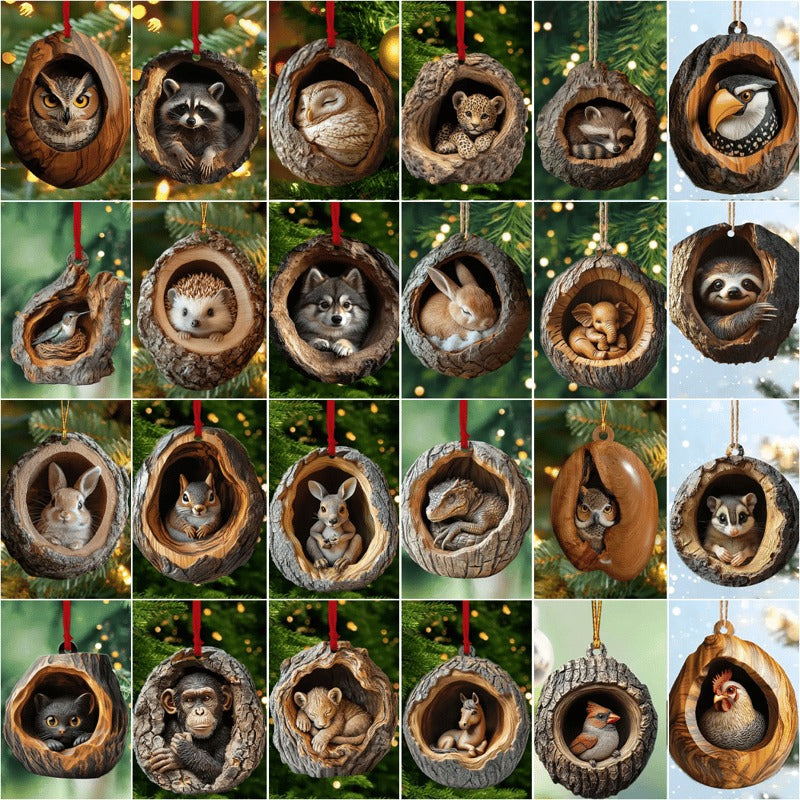 🎄Tree Hole Animal Advent Calendar