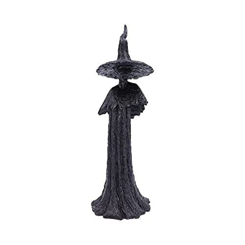🔥LAST DAY 49% OFF - 🧙♀️💫Handmade Black Witch Statue: The Guardian of Your Home
