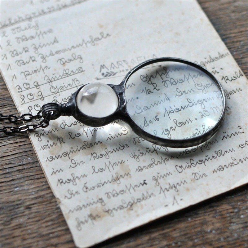 🎁Mother's Day Pre-Sale 50% OFF-💎Magnifying Glass Necklace gift