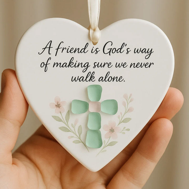 Heart Hanging Decoration--Friendship Pendant