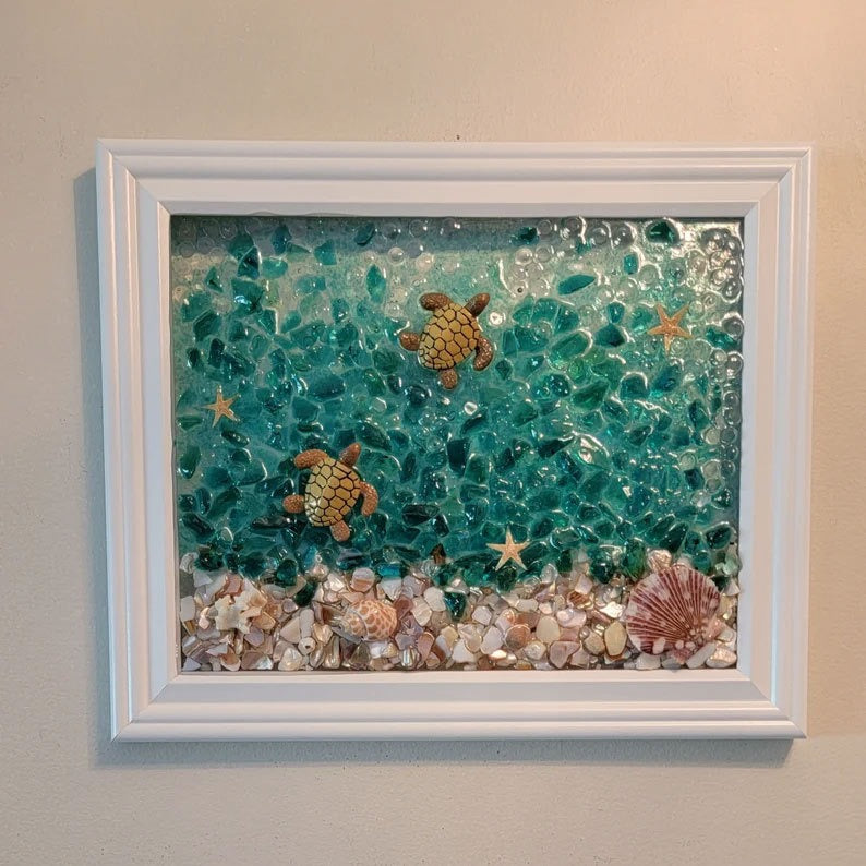 🌊Sea Glass Art Kit