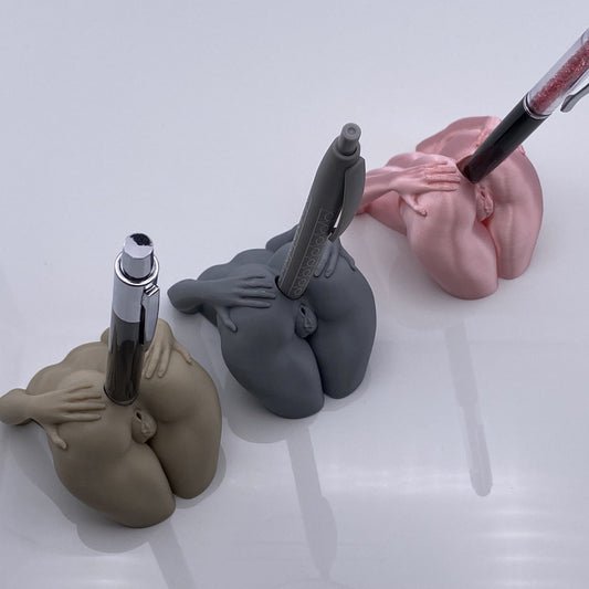 🔞Anal pen holder | Sexy ass penholder😈