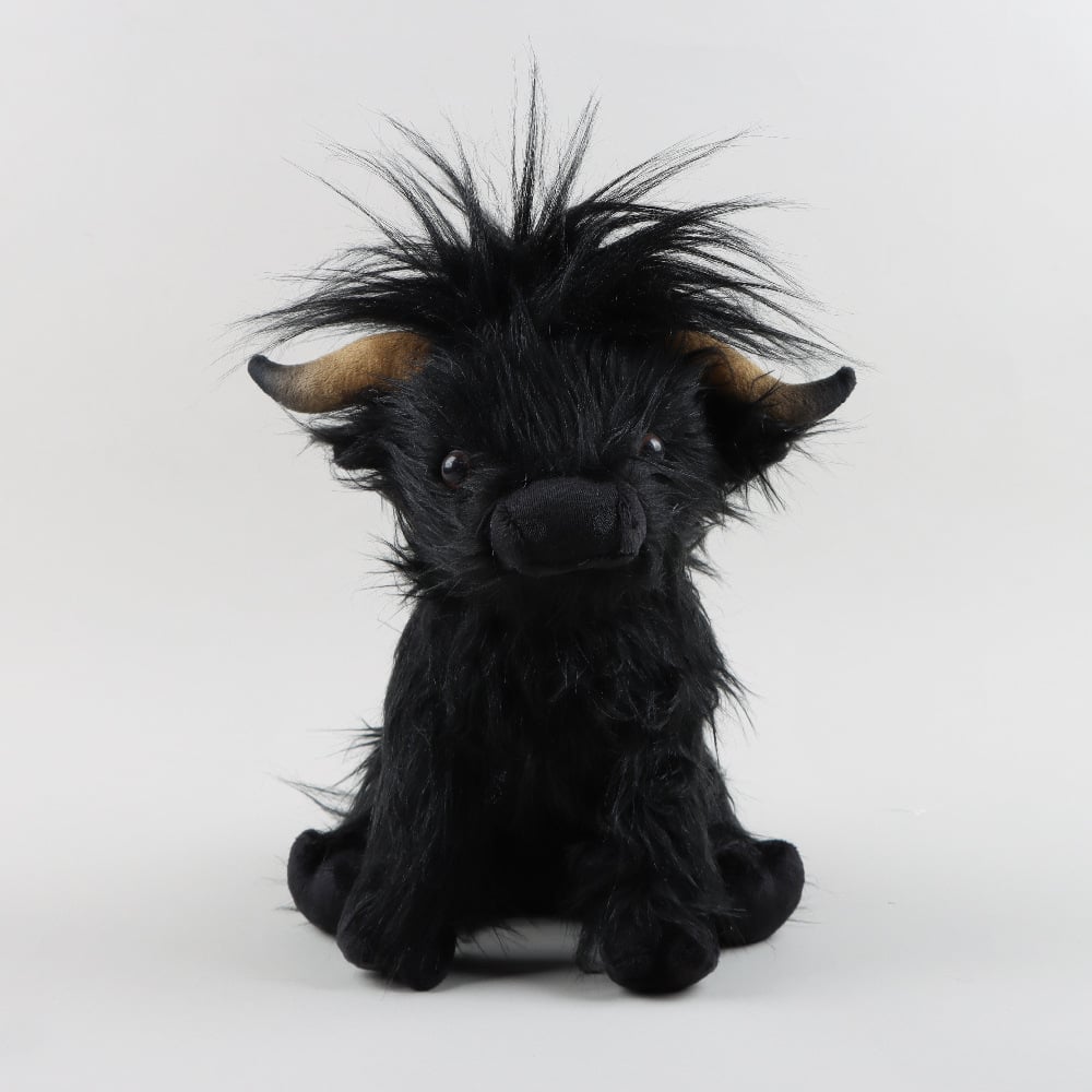 🎇New Arrival-Eco-Friendly Scottish Highland Cow Soft Plush Toy🐂